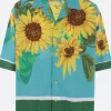 CRAIG GREEN Towel oversized bowling shirt in poplin