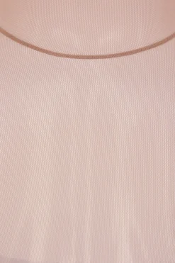 Women BALENCIAGA Trompe l'Œil Lingerie top in stretch mesh
