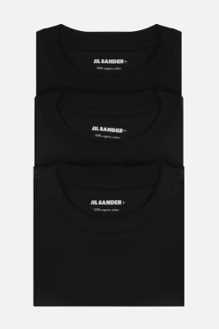 JIL SANDER 3 t-shirts pack in organic cotton