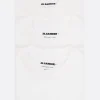 JIL SANDER 3 t-shirts pack in organic cotton