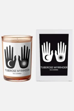 D.S. & DURGA Tuberose Myrrhder scented candle 200 g