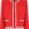 Women THOM BROWNE tweed cardigan jacket