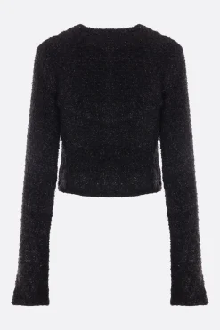 Women BALENCIAGA tweed cropped cardigan