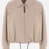 Women LOEWE twill balloon bomber jacket