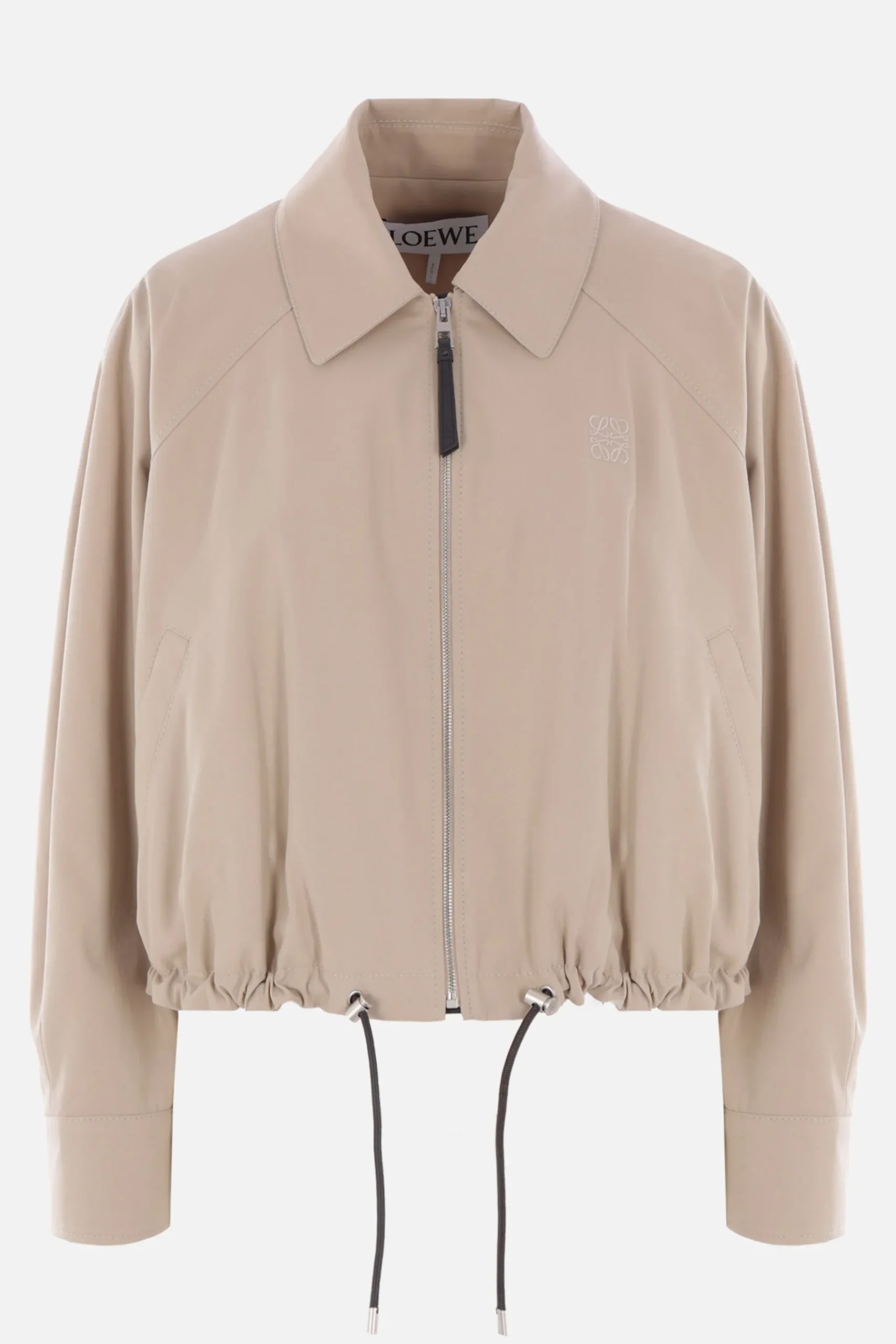 Women LOEWE twill balloon bomber jacket