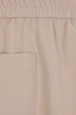 Women LOEWE twill cropped trousers