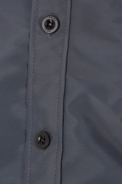 SACAI twill short-sleeve shirt