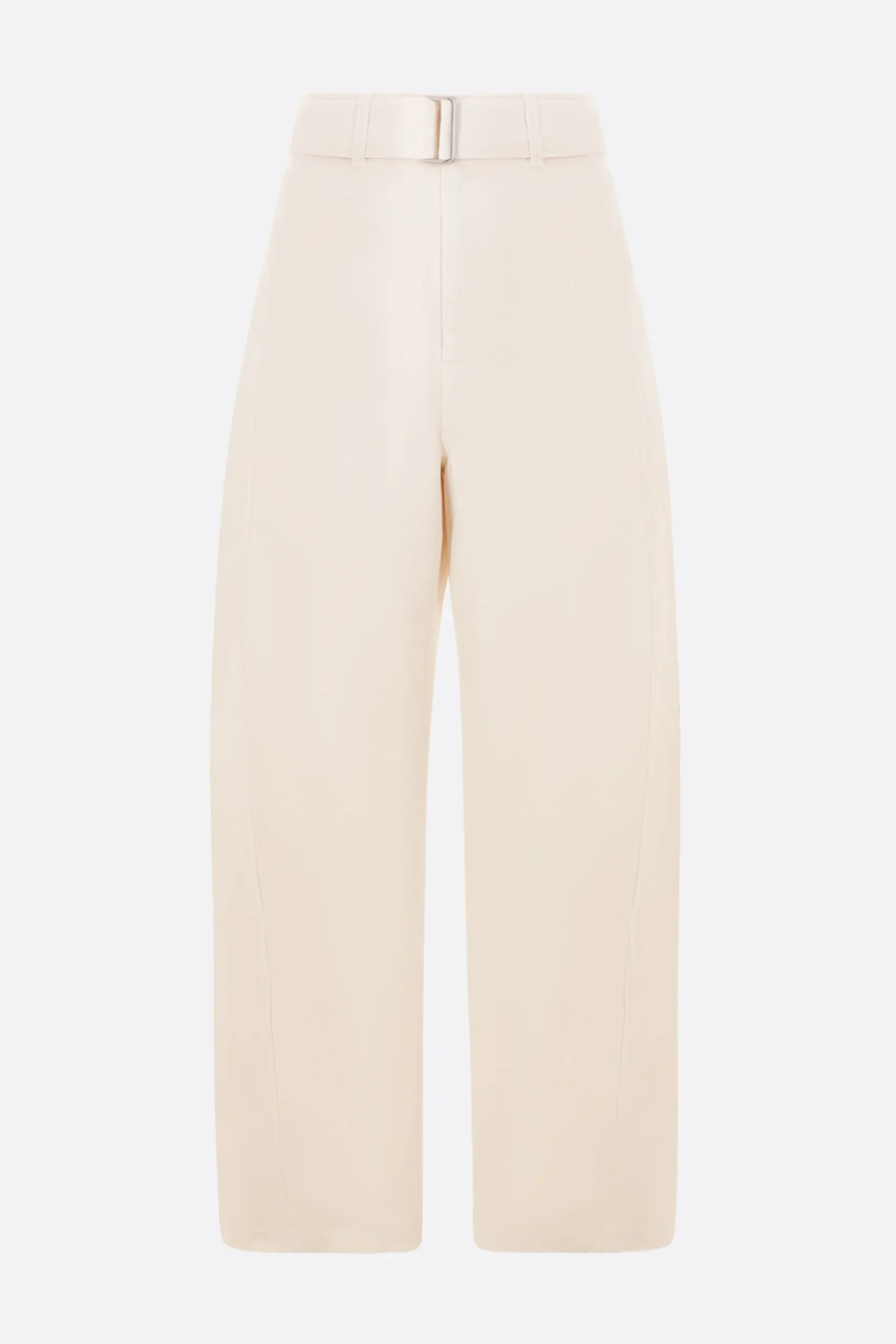 Women LEMAIRE Twisted Belted trousers in denim