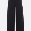Women TOTEME Twisted Seam trousers in poplin