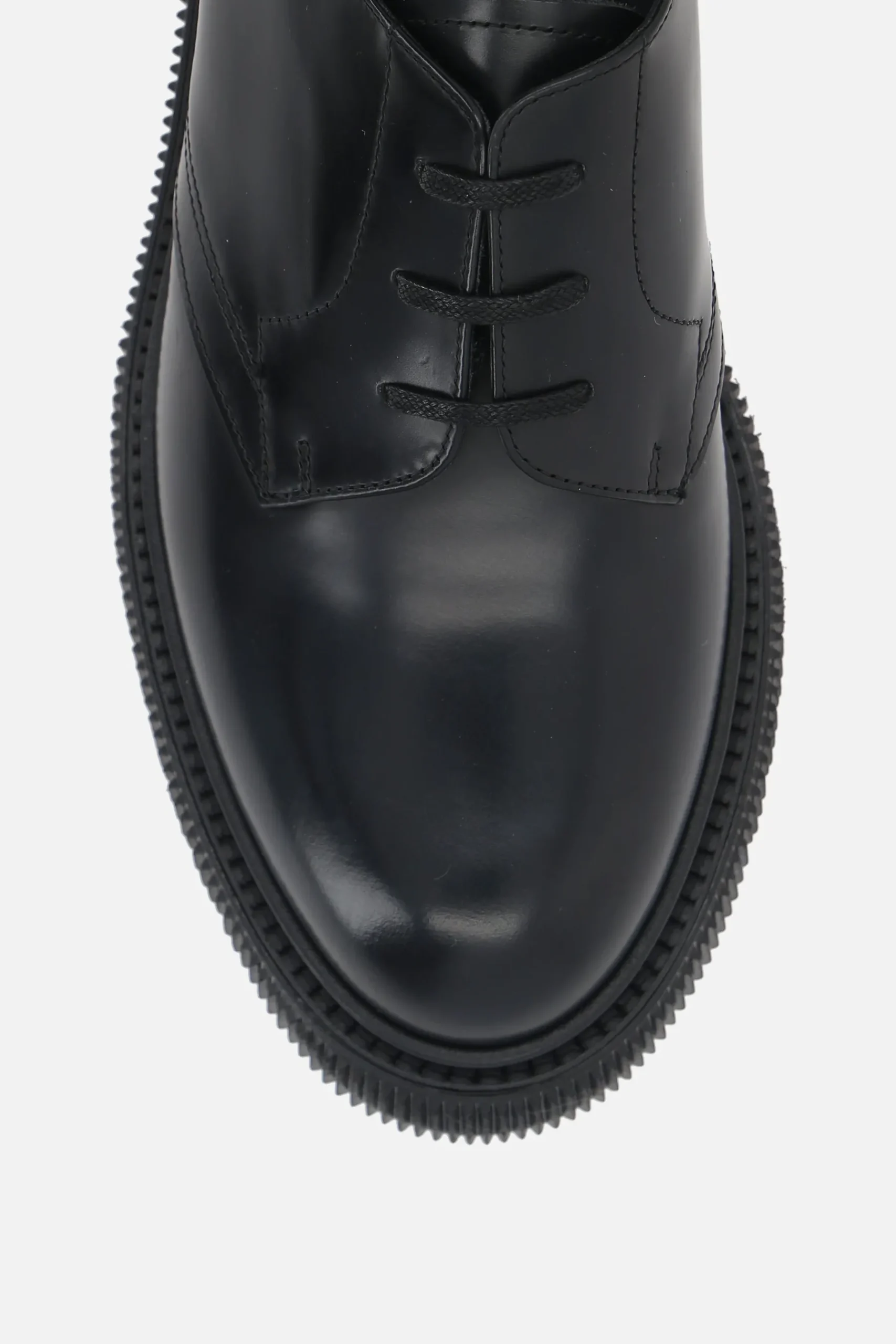 ADIEU PARIS Type 132 derby shoes in brushed leather