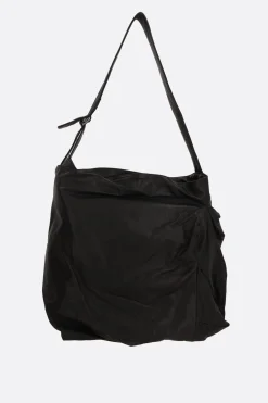 Women DISCORD YOHJI YAMAMOTO Unevenness shoulder bag in smooth leather
