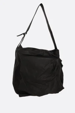 Women DISCORD YOHJI YAMAMOTO Unevenness shoulder bag in smooth leather