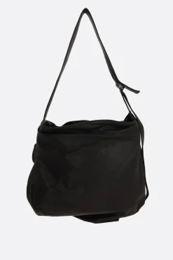 Women DISCORD YOHJI YAMAMOTO Unevenness shoulder bag in smooth leather