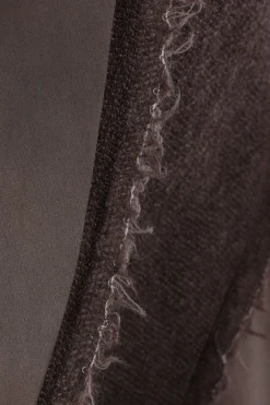 Women YEHUAFAN unstructured jacket in wool and silk
