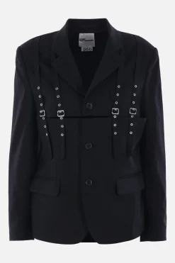 Women NOIR KEI NINOMIYA unstructured wool blazer