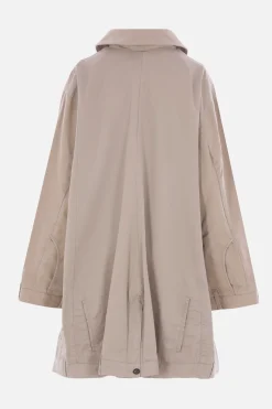 Women HODAKOVA upside down trench coat chino
