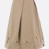 Women HODAKOVA Upside Trouser Wide Chino skirt