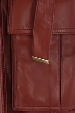 Women CHLOÉ utilitarian vest in leather