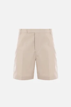 THOM BROWNE utility chino shorts in typewriter cloth