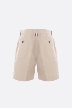 THOM BROWNE utility chino shorts in typewriter cloth