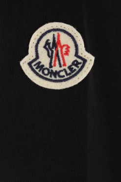 MONCLER Varsity Logo patch cotton t-shirt