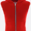 Women DURAN LANTINK velvet neoprene padded waistcoat