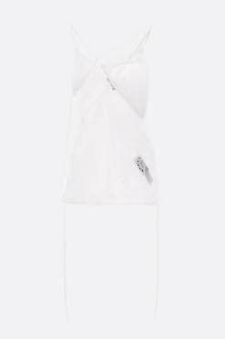 Women ANN DEMEULEMEESTER Vepa asymmetric top in silk
