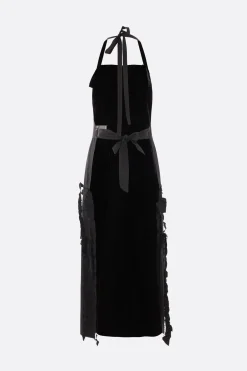 Women MAISON MARGIELA viscose blend apron dress