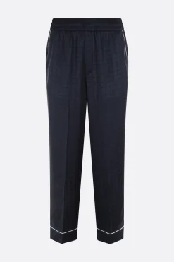 Women 10 CORSO COMO viscose pijama pants with lavallière