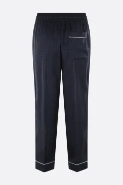 Women 10 CORSO COMO viscose pijama pants with lavallière