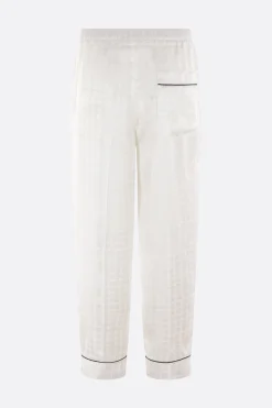 Women 10 CORSO COMO viscose pijama pants with lavallière