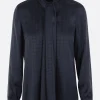 Women 10 CORSO COMO viscose shirt with lavallière