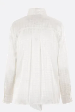 Women 10 CORSO COMO viscose shirt with lavallière