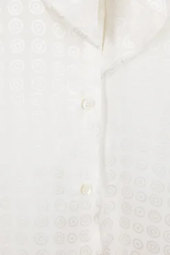 Women 10 CORSO COMO viscose shirt with lavallière