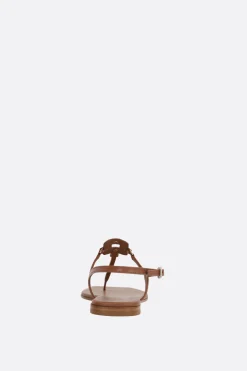 Women ROGER VIVIER Viv' by the Sea thong sandals in smooth leather