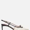 Women ROGER VIVIER Viv' Canard slingbacks in patent leather