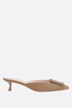 Women ROGER VIVIER Viv' in The City mules in suede