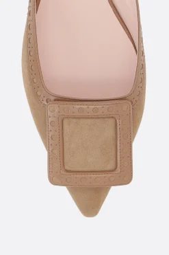Women ROGER VIVIER Viv' in The City mules in suede