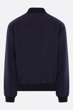 DRIES VAN NOTEN Volker reversible bomber jacket in twill