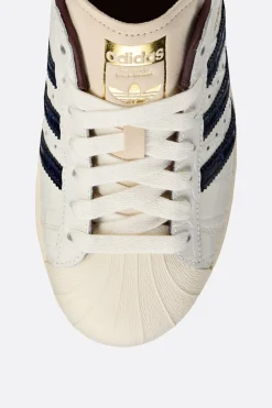 ADIDAS X WALES BONNER Wales Bonner Superstar sneakers in crocodile embossed leather