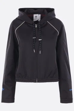 Women ADIDAS X WALES BONNER WB full-zip hoodie in satin