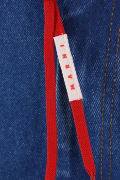 MARNI wide-leg denim trousers