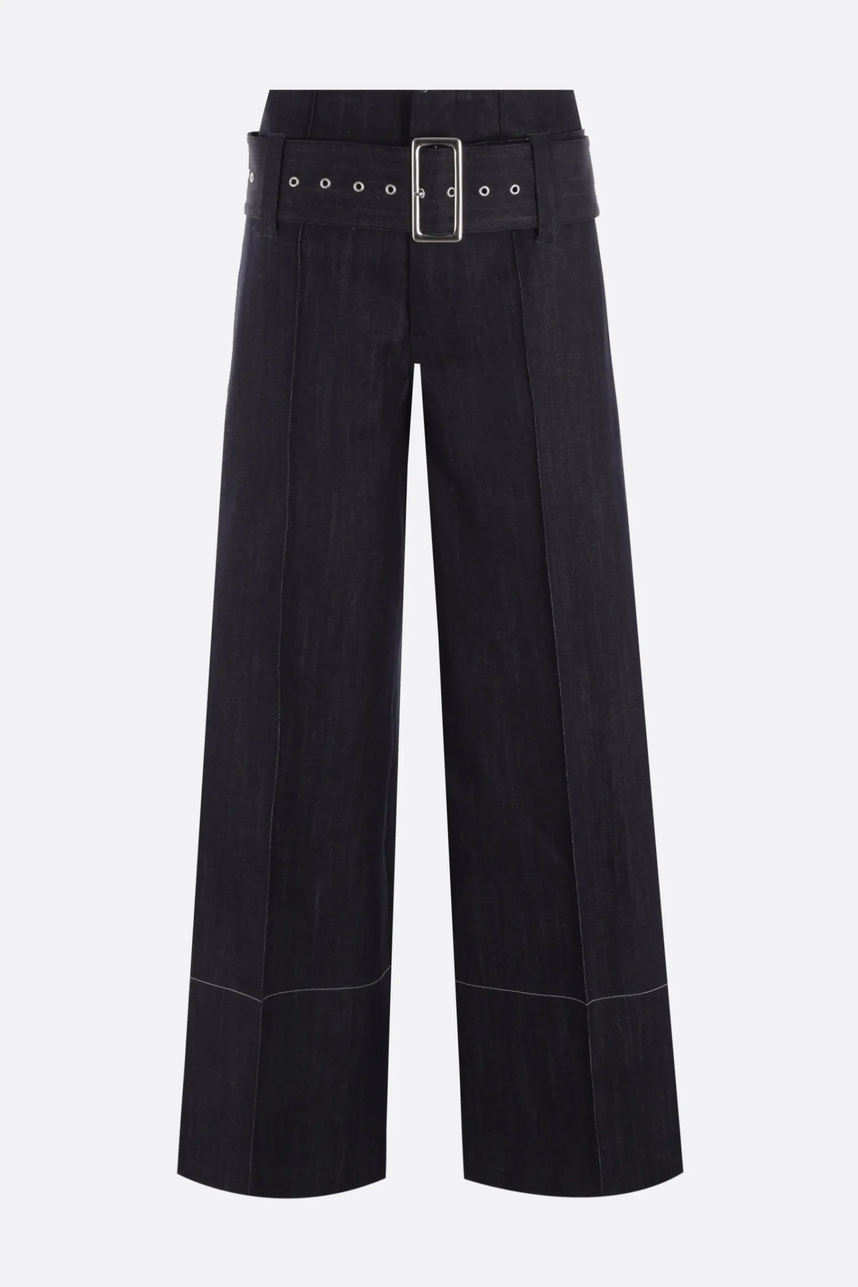 Women 10 CORSO COMO wide-leg stretch denim jeans