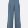 Women ALBERTO BIANI wide-leg trousers in cotton