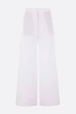 Women ALBERTO BIANI wide-leg trousers in cotton