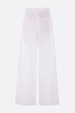 Women ALBERTO BIANI wide-leg trousers in cotton
