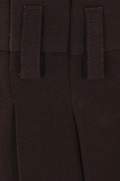 JIL SANDER wide-leg trousers in silk blend