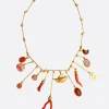 Women GRAINNE MORTON Wire Charm Drop necklace
