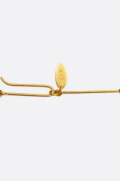 Women GRAINNE MORTON Wire Charm Drop necklace