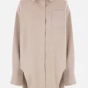 Women LOEWE wool and cashmere overshirt